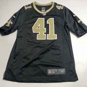 Nike On Field New Orleans Saints Alvin Kamara #41 Authentic NFL Jersey Mens S - Picture 1 of 9