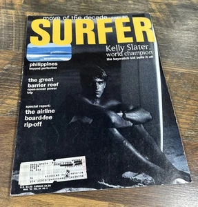 Surfer Magazine March 1993 Kelly Slater World Champ Tahiti Barrier Reef - Foto 1 di 3