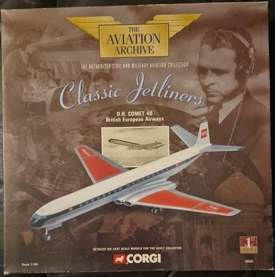 Corgi Aviation Classic Jetliners De Havilland COMET British European 48501 - Image 1 of 4