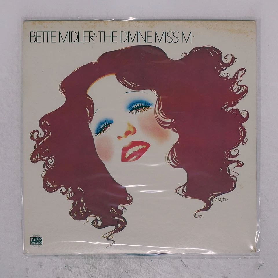 BETTE MIDLER DIVINE MISS M ATLANTIC P8317A Japan VINYL LP - Image 1 of 1