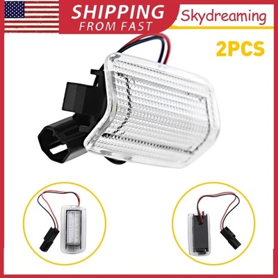 2x 18-SMD LED Side Door Courtesy Lights Lamp For Lexus IS ES LS RX G Camry Prius - Image 1 of 4