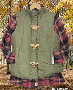 Legendary Whitetails Mujer Franela Camisa Chaleco Conjunto Pequeño Cuadros Otoño Conjunto - Imagen 1 de 21