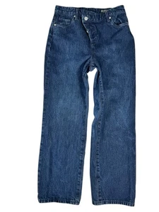 BLANKNYC The Baxter Dark Wash Ribcage Straight Leg Denim Jeans Women's Size 25 - Picture 1 of 24