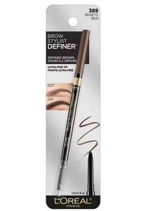 L'Oreal Paris Brow Stylist Definer Eyebrow Mechanical Pencil Brunette 389 NEW - Picture 1 of 3