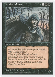 Zombie Master #58 (MP) Fourth Edition 4ED Magic MTG - Picture 1 of 1