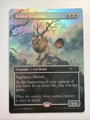 Felidar Sovereign (1827) (Rainbow Foil) Secret Lair Drop Foil - Image 1 of 4