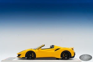 1/18 Dino Models Ferrari 488 Pista Spider Yellow 🤝ALSO OPEN FOR TRADE🤝 - Picture 1 of 5
