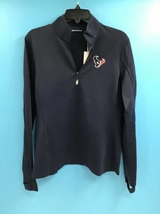 Cutter & Black (New With Tag) Houston Texas Mens Quarter Zip Jacket Size L - Picture 1 of 7