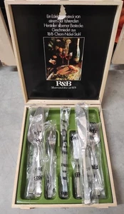 Robbe&Berking 8-teiliges Sonder-Besteckset Edelstahl 18/8 NEU/unbenutzt - Bild 1 von 3