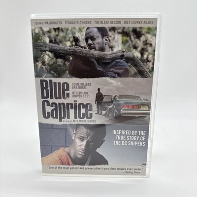 Blue Caprice (DVD) Inspired By D.C. Sniper True Crime Isaiah Washington - Image 1 of 4