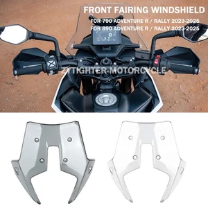 For 790 890 Adventure R / Rally 2023-2025 Motorcycle Windproof Screen Windshield - Picture 1 of 10