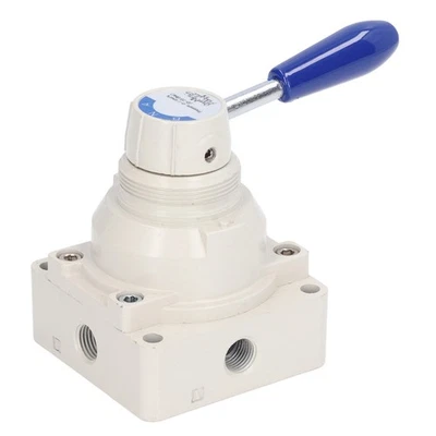 ﹣Air Hand Valve Lever 2 Position 4 Way Pneumatic Control Switch - Image 1 of 4