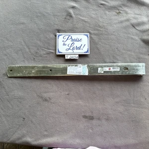 1- National N248-047 Gate Hinge Strap, 24'' Weatherguard Protection, Zinc - Picture 1 of 2