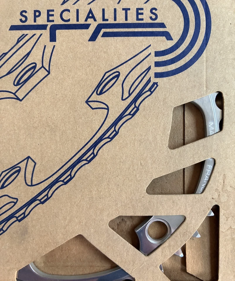 Plato de pista NOS TA Specialites 1/8" 40t 133bcd tren fijo Francia nuevo Foto 1 de 4