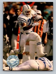 1991 Pro Set Platinum #202 Anthony Johnson   Indianapolis Colts