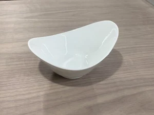 Set of 3 White Ivory Round Ceramic Bowl, Restaurant Supply - Picture 1 of 10