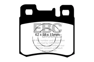 EBC Greenstuff Rear Brake Pads for Mercedes W124 200 T Estate (85 > 90) - Picture 1 of 1