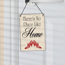 Inspirational Home Sign-There's No Place Like Home Sign-Wizard Of Oz Plaque-033
