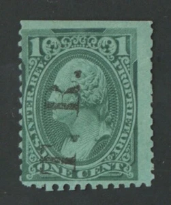 US BOB STAMPS SC#RB11b 1¢ REVENUE TAYLOR AND RUSSEL HANDSTAMP MATCH COMPANY - Picture 1 of 3