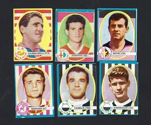 LOTTO 6 FIGURINE CALCIO ED. LAMPO MISTE - Imagen 1 de 2