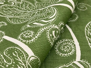 Brunschwig & Fils Oak Leaf Linen Print Fabric- Seven Oaks Leaf 0.60 yd 8014103.3 - Picture 1 of 3
