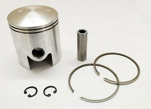 LAMBRETTA PISTON KIT 66.00 MM X 1.5 MM RINGS FOR 200CC CONVERSION CYLINDER - Picture 1 of 4