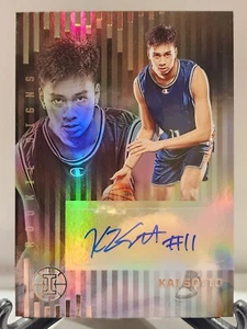 2022 Panini Chronicles Illusions Rookie Signings Kai Sotto RC Auto #RS-KSO - Picture 1 of 2
