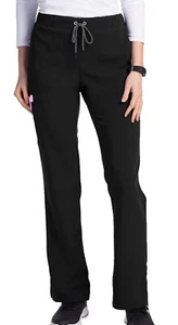Beyond Scrubs Happiness Collection Rosie Women’s Drawstring Cargo Scrub Pants - Picture 1 of 10