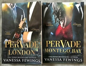 Lot of 2 Pervade London, Montego Bay *  Vanessa Fewings * Erotica, Romance * TPB - Bild 1 von 2