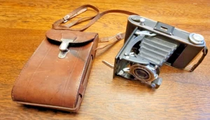 Vintage Agfa Billy Record Kamera mit Leder Tuck Tite Tasche Germany - Bild 1 von 24