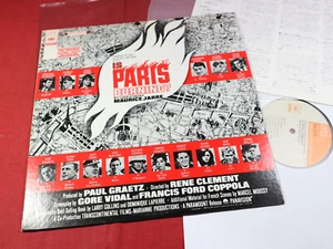 Maurice Jarre IS PARIS BURNING? Soundtrack - LP CBS Sony 25AP 807 Japan nm - Picture 1 of 4