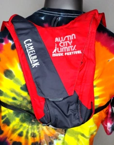 AUSTIN CITY LIMITS Tie Dye Shirt Men's XL & ACL Camelbak Hydration Backpack 1.5L - Picture 1 of 13