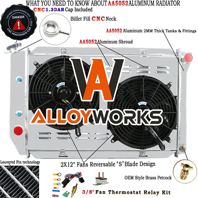 3 Row Radiator Shroud Fan For 1969-1971 FORD LTD Fairlane Torino/Mercury Montego — 第 1/4 张图片