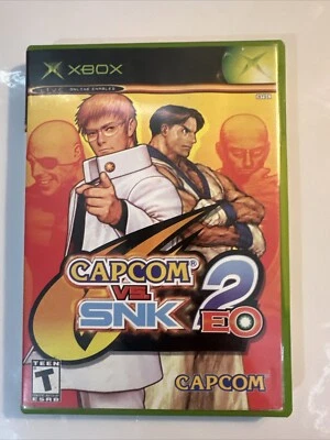 Capcom vs. SNK 2: EO CIB (Microsoft Xbox, 2003) CIB Complete W/ Manual - Tested - Image 1 of 4