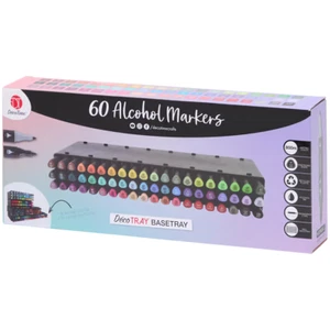 60 Twin Markers Marker Box Handlettering Sketch Marker Pen Alkohol Tintenmarker - Bild 1 von 8
