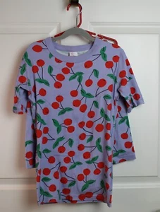 Girl's Hanna Andersson Short Johns Organic Cotton Purple Cherries Sz 160 14-16 - Picture 1 of 3