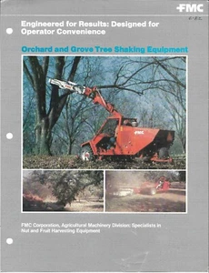 Farm Equipment Data Sheet - FMC - Orchard Grove Tree Shaker - Brochure (F8894) - Picture 1 of 1