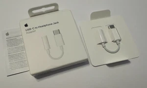 Véritable Apple Adaptateur USB-C vers prise casque 3,5 mm 3,5 mm (A2049 | MU7E2AM/A) - Photo 1 sur 5