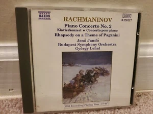 Rachmaninov* - Jenö Jandó - Budapest (CD, 1988, Naxos) - Picture 1 of 3