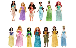 Disney Princess HPG74 - 13 Prinzessinnen-Modepuppen mit Glitzerkleidung NEU+OVP - Bild 1 von 4