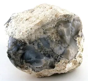1098 Gram Gray Dendritic Morado Opal Agate Cabochon Gemstone Rough EBS4812/5923 - Picture 1 of 7
