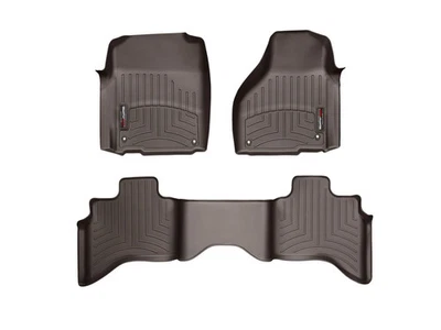 WeatherTech FloorLiner 适用于 2013 - 2018 道奇 Ram Truck 1500 - 第一排和第二排,可 — 第 1/4 张图片