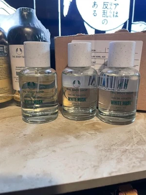 The Body Shop White Musk Eau De Toilette 60ml 2,0 fl oz Vegano (Novo em folha) - Imagem 1 de 4