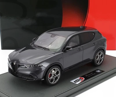 MODELLINO AUTO STATICO BBR ALFA ROMEO TONALE VELOCE HYBRID 2023 GRIGIO 1/18 - Immagine 1 di 4