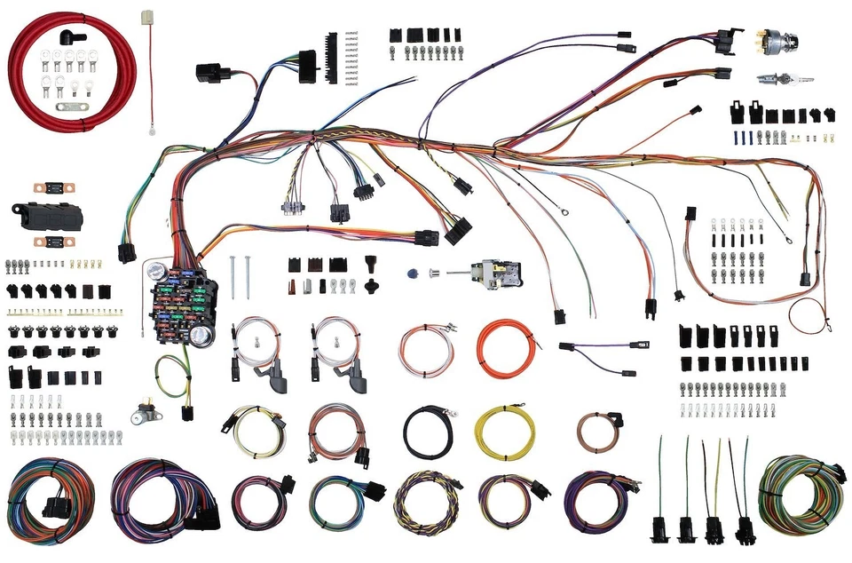 Kit de cableado de actualización clásica American Autowire 500981 Chevy Chevelle 1964-1967 Foto 1 de 3
