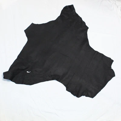 Cuero Canguro Piel 58 dm2 - Negro Premium Guante Grado Veg Bronceado Parte Trasera Foto 1 de 4