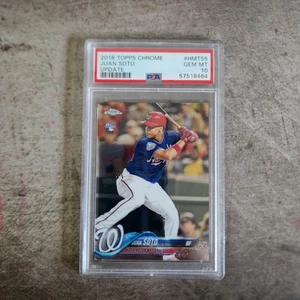 Juan Soto HMT55 PSA 10 2018 Topps Chrome Update - Picture 1 of 2