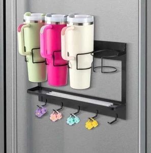 Magnetisches Aufbewahrungsregal für Wasserflaschen für Stanley Typ Tassen Neu im Karton KOSTENLOSER VERSAND! - Bild 1 von 3