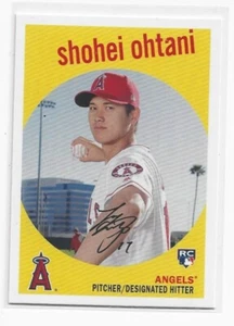 2018 Topps Archives Rookie Shohei Ohtani #50 ANGELS - Picture 1 of 1