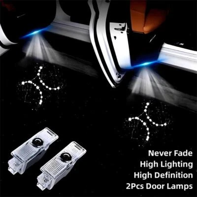 2 LED HD Door Welcome Courtesy Ghost Shadow Lights For X5 E53 2000-2006 - Image 1 of 4